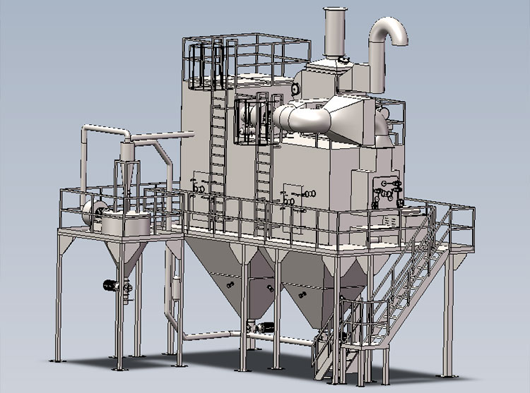 WSD系列臥式干燥機(jī)3D圖